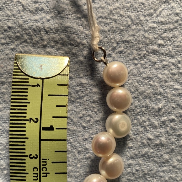 Freshwater Pearl bracelet. 925 silver clasp - Picture 4 of 7